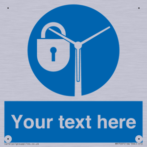 Custom mandatory lock rotor blades